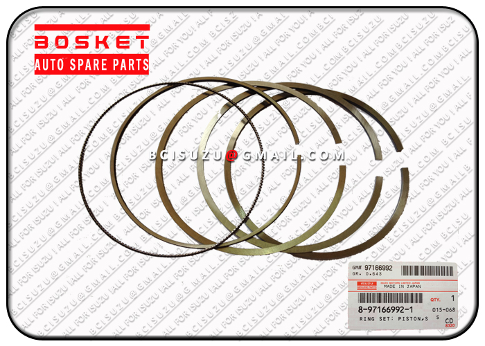 4HE1 Isuzu NPR разделяет поршень 8971669921 стандартное кольцо установило 8-97166992-1