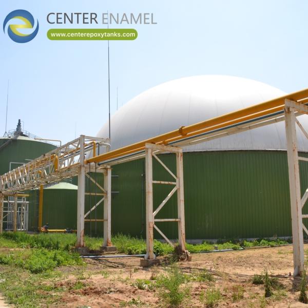Réservoir de biogaz pour les brasseries et la transformation alimentaire: Le récipient principal pour la digestion du biogaz.