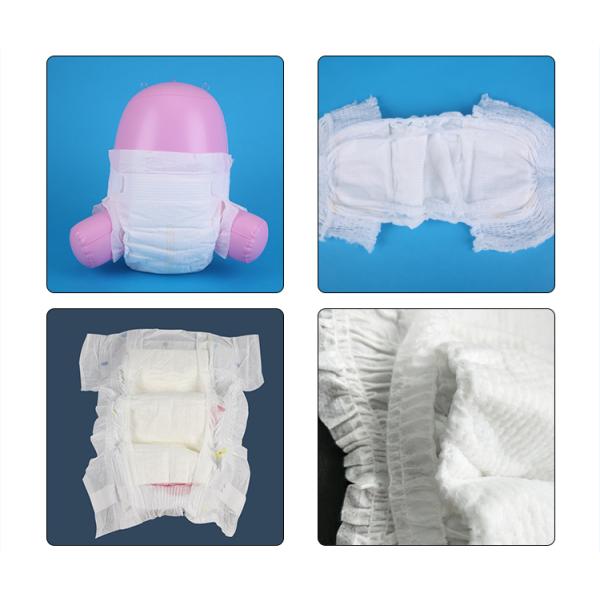 Экологически чистые одноразовые детские подгузники с абсорбцией сухой поверхности и предотвращением утечек
