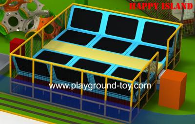 PE Cloth Trampolines For Kids With Galvanized Steel Frame RKQ-5820A