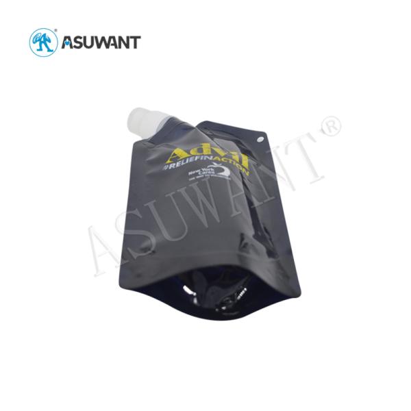 Жидкостный стойте вверх материал мешка 110-130 Мик Споут эко- дружелюбный повторно использованный с соплом