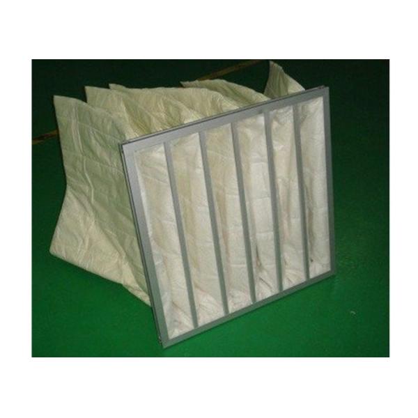 Aluminium Alloy bag air filter with 80% Humidity Superior Synthetic Fiber Filtering material.