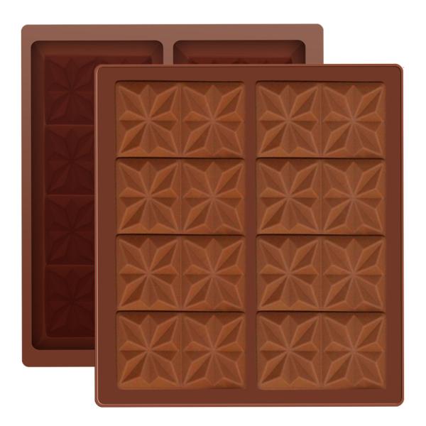 MHC Custom Deep Small Dubai Chocolate Silicone Mould , Dubai Chocolate Bar Silicone Mould