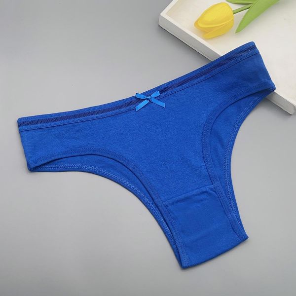 Women Bikini Panties Wholesale High Quality 95% Cotton Women Underwear Bikini 6 Colors Mix Bikini Type Underwear for Women
