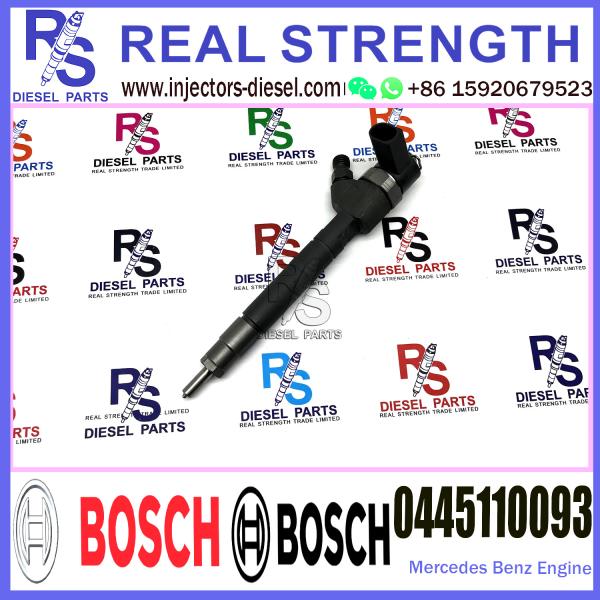 Diesel Fuel Common Rail Injector 0445110093 0986435035 For Mercedes-Benz 4CDi Engine