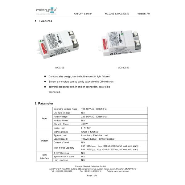 5.8GHz на датчике 220 света микроволны - 240VAC работало
