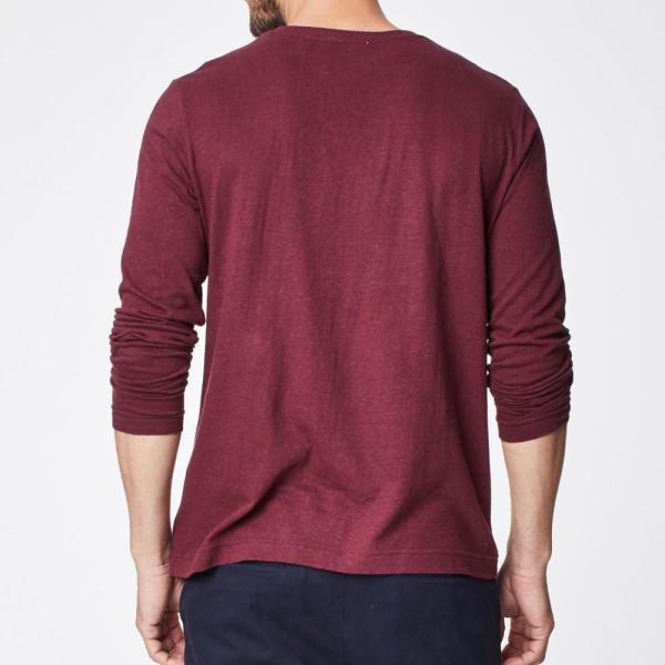 Eco Friendly Round Neck Hemp Cotton Clothing Long Sleeve Blank Design