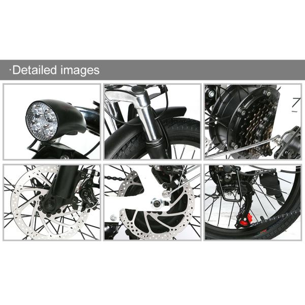 2021 New 20 inch Aluminum Alloy Lithium Battery electric folding bike lightweight