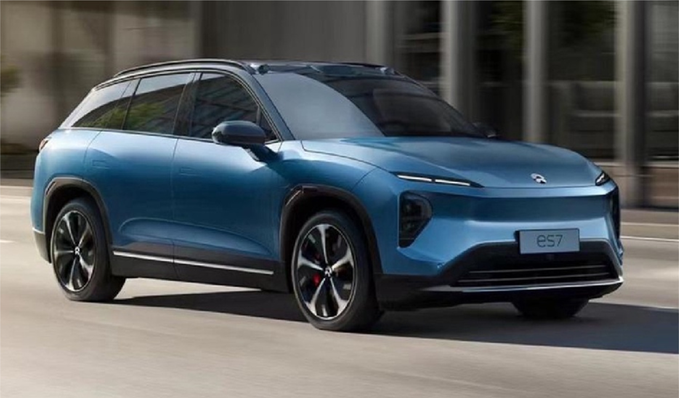 Привод Nio ES7 4x4 батареи большой емкости роскошный использовал электрический автомобиль Suv автомобилей седана
