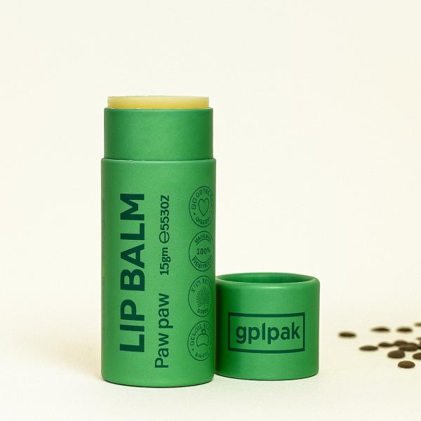 Printed Empty Lipstick Cylinder Box Custom Eco Friendly Push Up Lip Balm Paper Tube