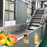 Boisson extrayant la chaîne de fabrication d'agrume de Sus304 1500t/D