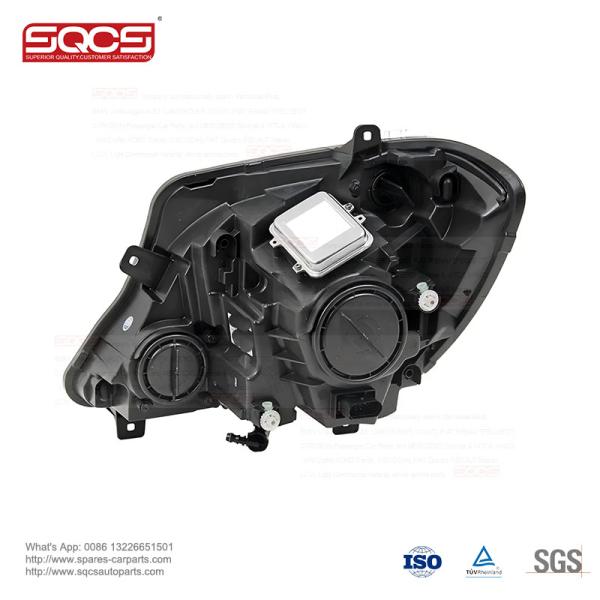 SQCS Brand BI-XENON LED Head Light With Lens For Mercedes Sprinter W906 B906 Links 9068203161 9068203261