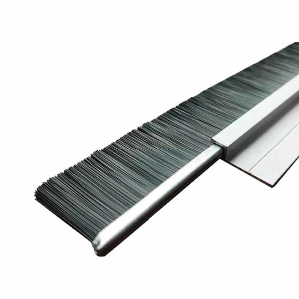 Nailão industrial Bristle Porta deslizante Roll Strip Borracha Weather Strip