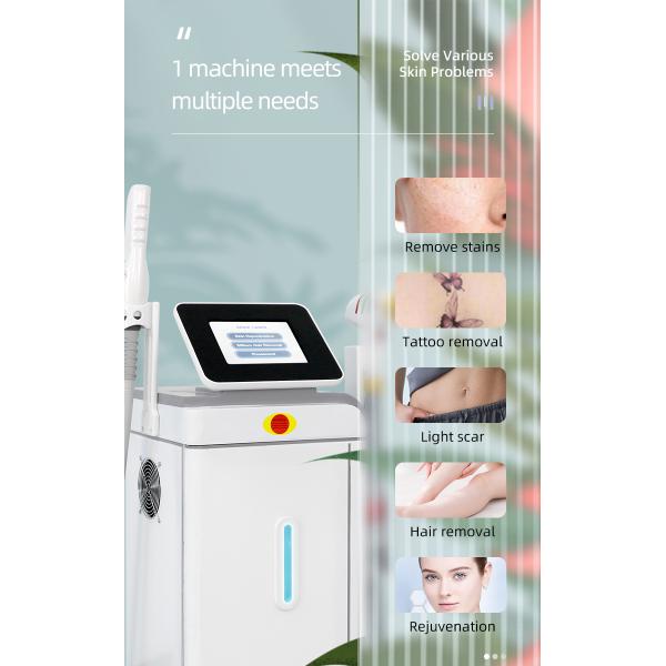 Оборудование 2 удаления волос лазера диода Picosure 808 nm в 1 многофункциональном