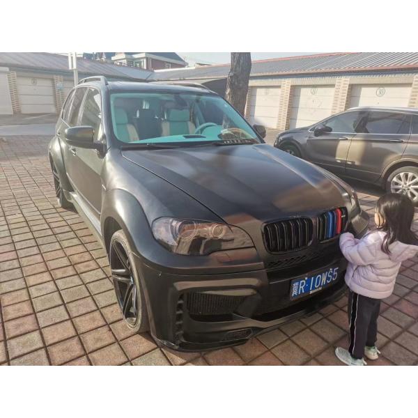 For BMW E70 E71 X5 Body Kit  FPR Material  X5 E70 E71 Upgrade PD Style Front and Rear Bumpers Wide Bodyki