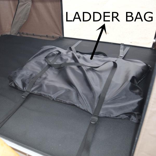 Lightweight One Bedroom Camping Car Rooftop Roof Tent with 45KG Maximum Load Capacity