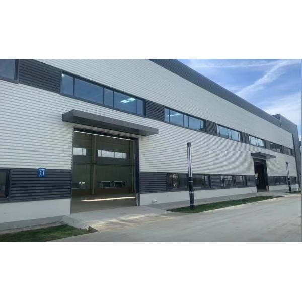 Prefabricado galvanizado con estructura de acero de estructura metálica anticorrosión taller modular industrial
