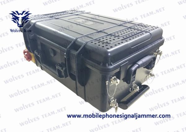 Military Waterproof 20 - 6000Mhz VIP Protection Defence Vehicle Bomb Jammer