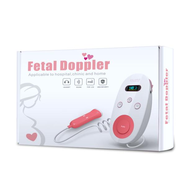 Pregnancy Portable Ultrasound Machine Pocket Fetal Heart Rate Detector OEM
