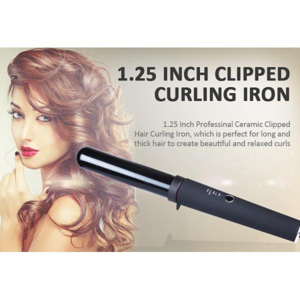 WIFI LED Rotating Barrel Curling Iron , 50W Hot Tools Wand 1 Inch
