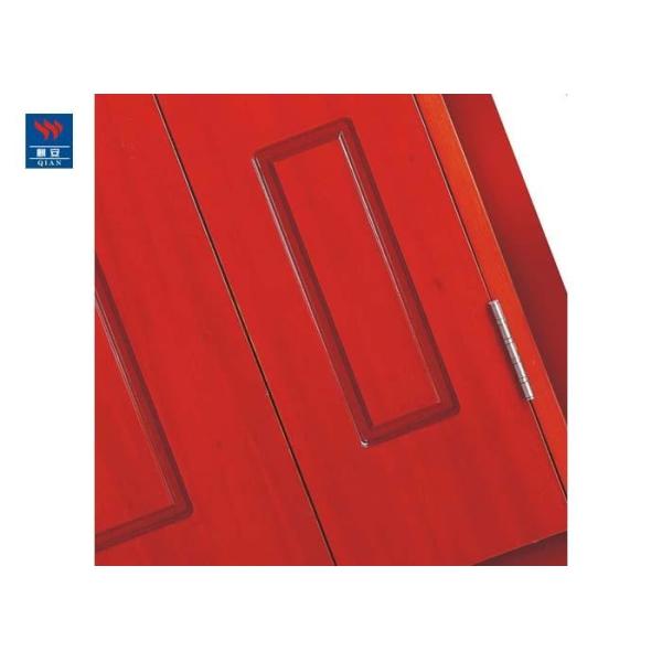 Luxury Hotel Black Walnut FD30 Fire Rated Wood Doors