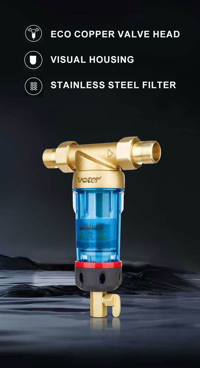 40μm 3T/H High Flow Rate Wholehouse Pre Water Filter