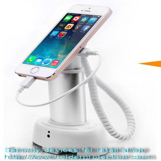 COMER anti-shoplifting locking devices for Tablet security display stand with alarm cable