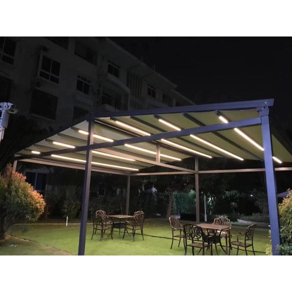 Наружная солнцезащитная крыша с электрическим тентом