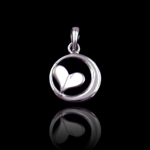 Шкентель сердца клевера лепестка форменный, творческий реальный серебряный изготовленный на заказ шкентель для девушки