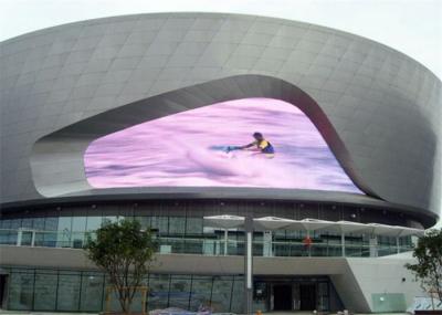 1R1G1B Full Color Outdoor Smd Led Display 9000 nits Brightness , 2880Hz Refresh Rate