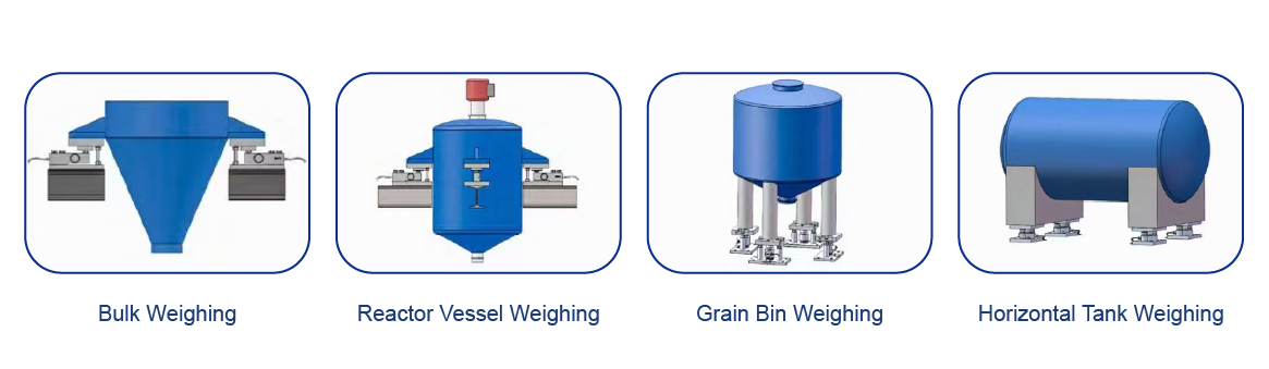 Precision 5T to 50T Tank Hopper Silo Weighing System with Column Weighing Module Load Cells