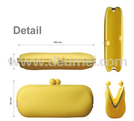 Hot Sale China Supplier Eco-friendly Silicone Glass Pouch Glass Box Custom Package Logo