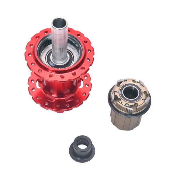 7 Peilin Bearing Bicycle Rear Hub Quick Release Thru Axle Six Bolt Disc Brake HG 8 Speed Cassette