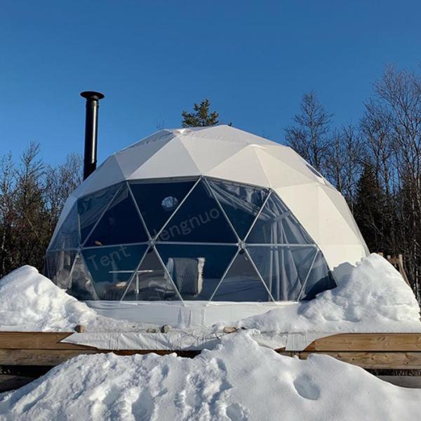 Five Star Geodesic Dome Tent Outdoor Glamping Igloo House Winter Domo Hotel Resort
