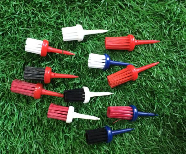 golf brush tee , golf tees , golf tee , brush tee , brush golf tee