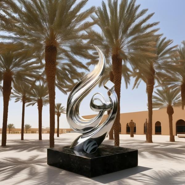 Bespoke Modern Metal Sculpture: Commission Your Signature Outdoor Art Piece