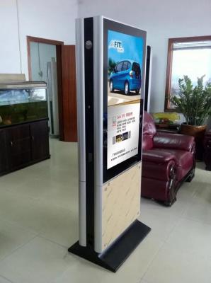 Outdoor Building Full Screen LCD Media Player 55 Commercial LCD Display Double Side