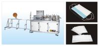 Máquina de fabricación de cuerpo de máscara plana ultrasónica de control de programa PLC