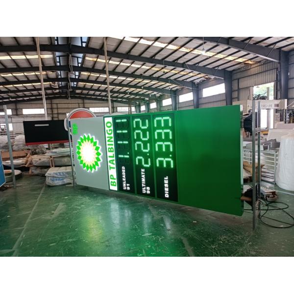 Outdoor Modern Pylon Signs Free standing Stainless Steel for 4S Store Parking Lot