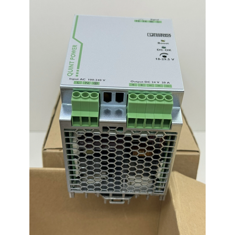 2866776 DIN Rail Power Supply QUINT-PS 1AC 24DC 20 Phoenix Contact