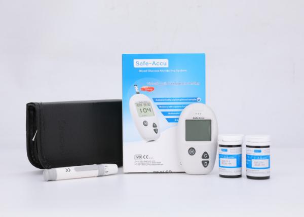 FAD-GDH Enzyme Diabetes Glucose Meter 5s Test Time With Tiny Blood Simple