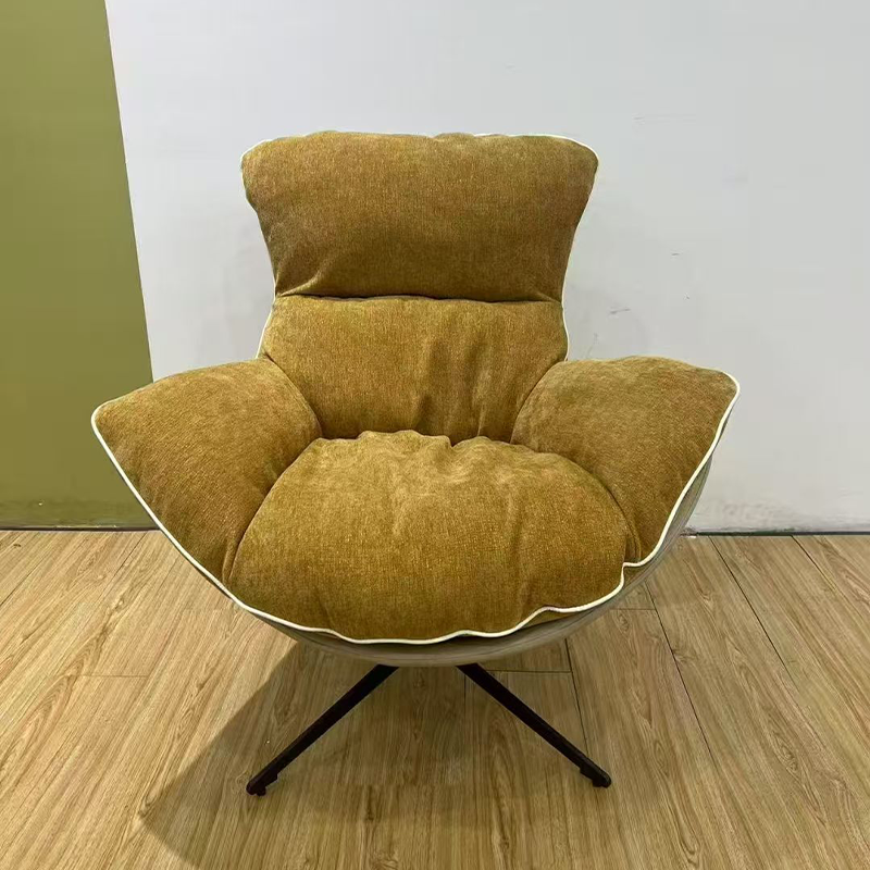 2025 New Single Seat Swivel Recliner Eggshell Modern Design Bedroom Use Living Room Lounge Chair
