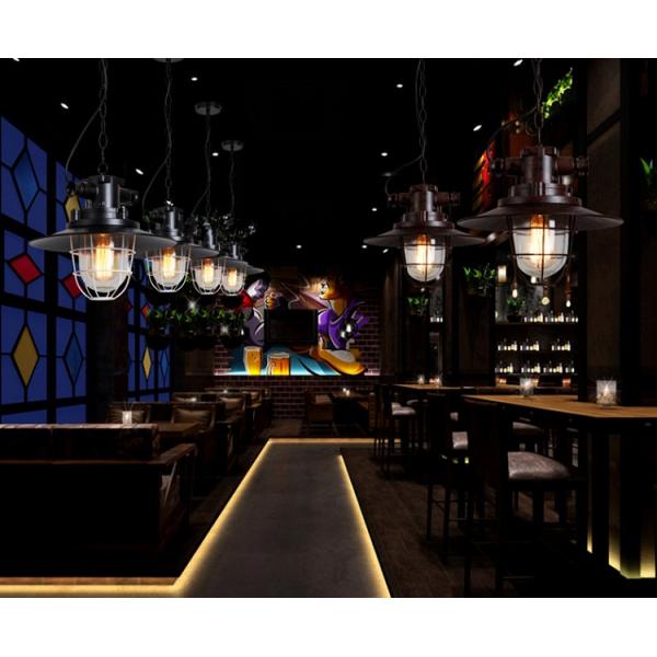 LOFT Industrial Style LED Pendant Lamp for restaurants , bars, cafes,etc