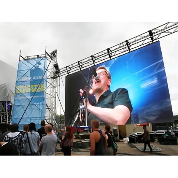 500x500mm Exterior P3.91mm Difusão de Alumínio Estágio aluguel LED Display