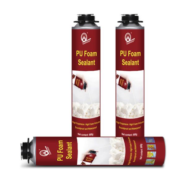 MH PU Foam 750ml General Purpose Fireproof Expanding and Multifunctional One Component with EINECS No. 618-498-9 White