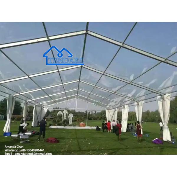 Luxury Clear Span Party Marquee Tents PVC Wedding Event Transparency Tent Birthday Canopy