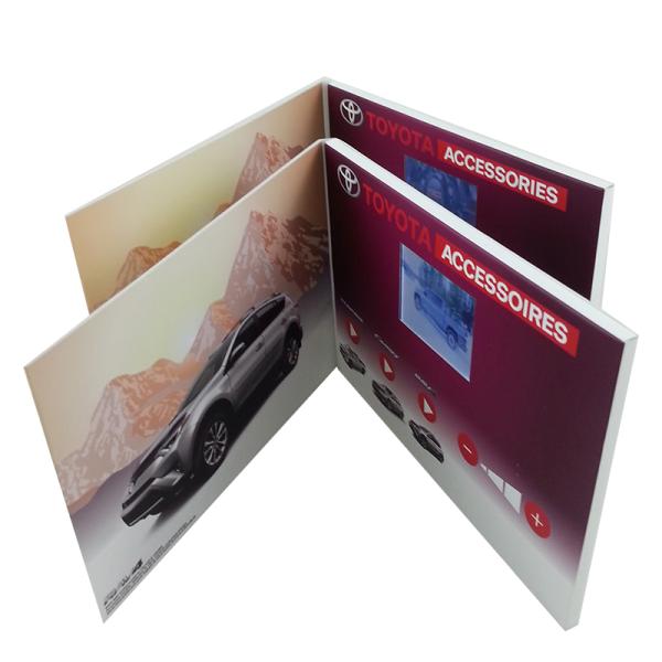 Economy Promotional Video Cards Super Slim Video Player Greeting Card
