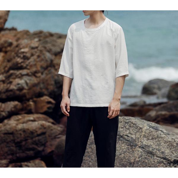 Latest Designs Blank Bulk Hemp T Shirts , Oversized White T Shirt Anti Pilling