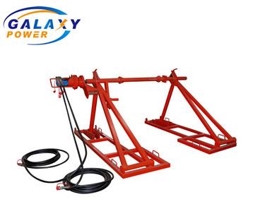 cilindro de cabo de levantamento Jack Stand Overhead Line Tool do furo 50KN do cilindro de 76mm