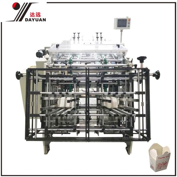 8KW Corrugated Board Paper Carton Erecting Machine Double Lanes with 400 pcs/min Speed